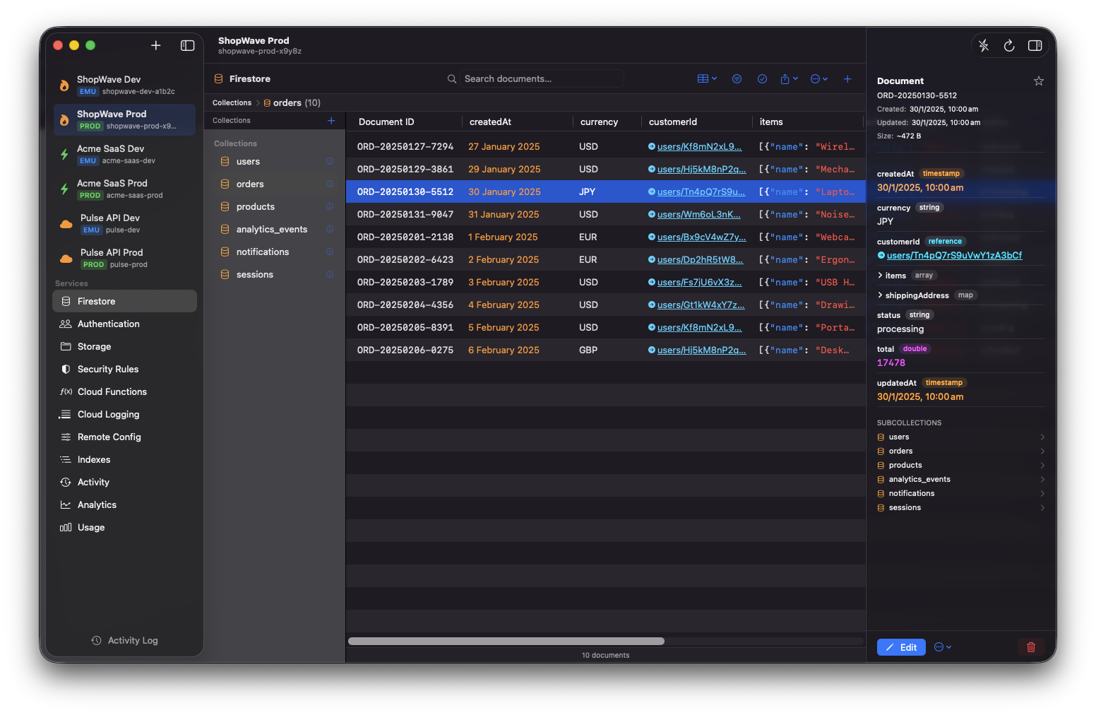 Stackpane — Data Browser